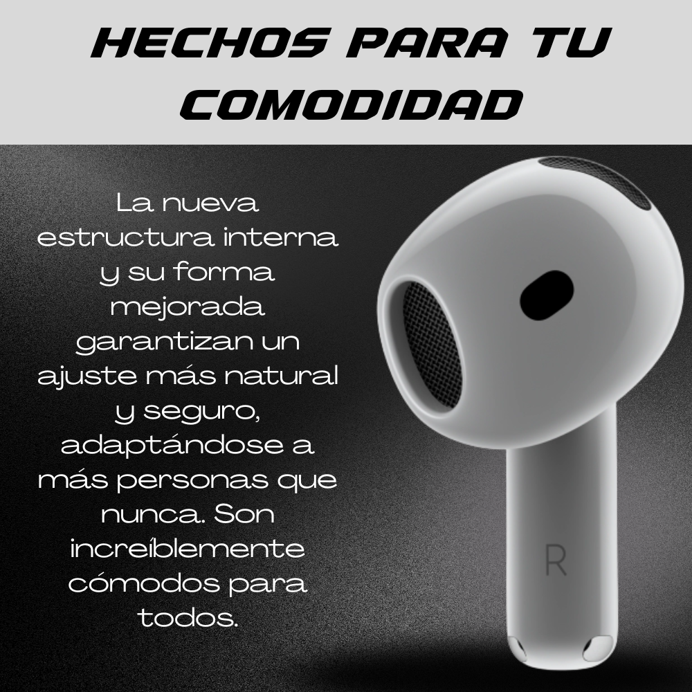 🎧 AirPods 4 – Serie 4 ANC ¡Calidad Premium!📲