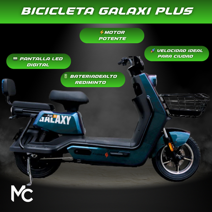 Bicicleta Eléctrica Galaxy Plus⚡