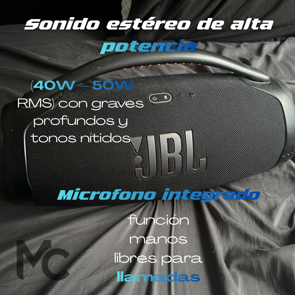 🔊 Parlante Booms Box 3