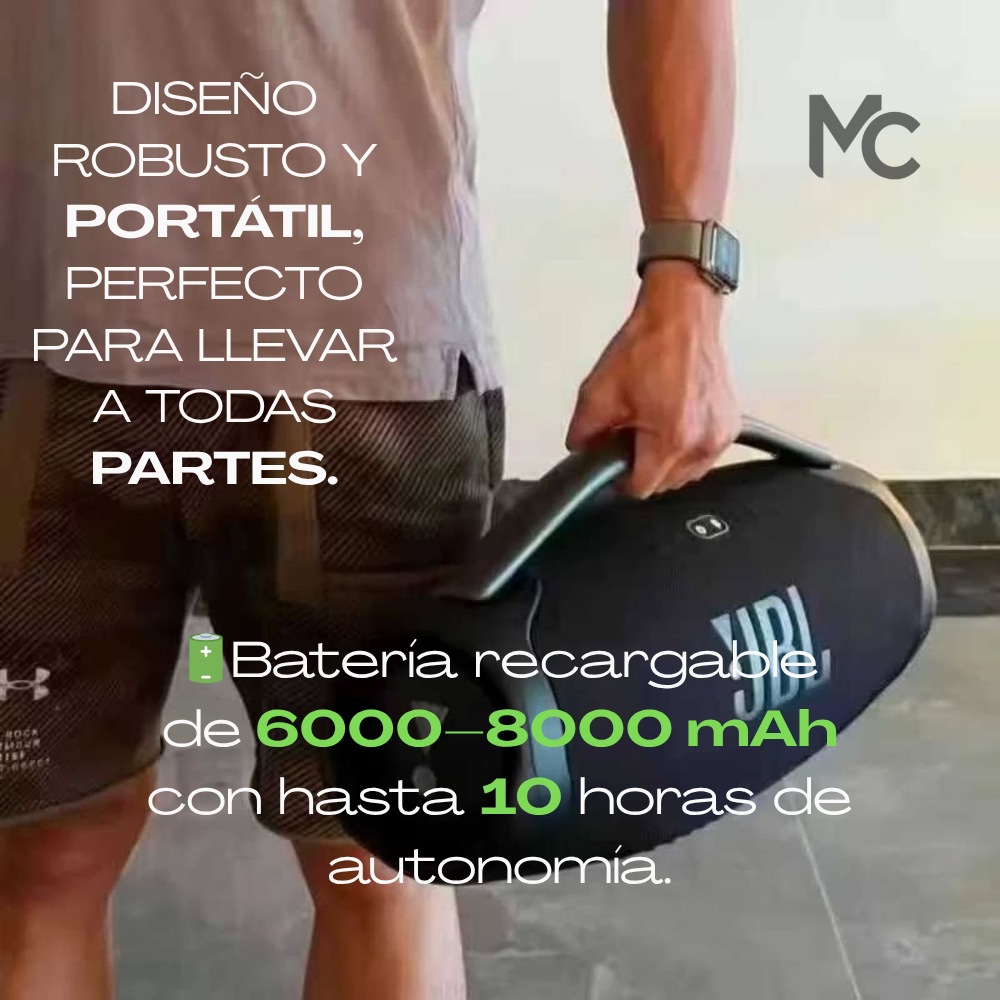 🔊 Parlante Booms Box 3