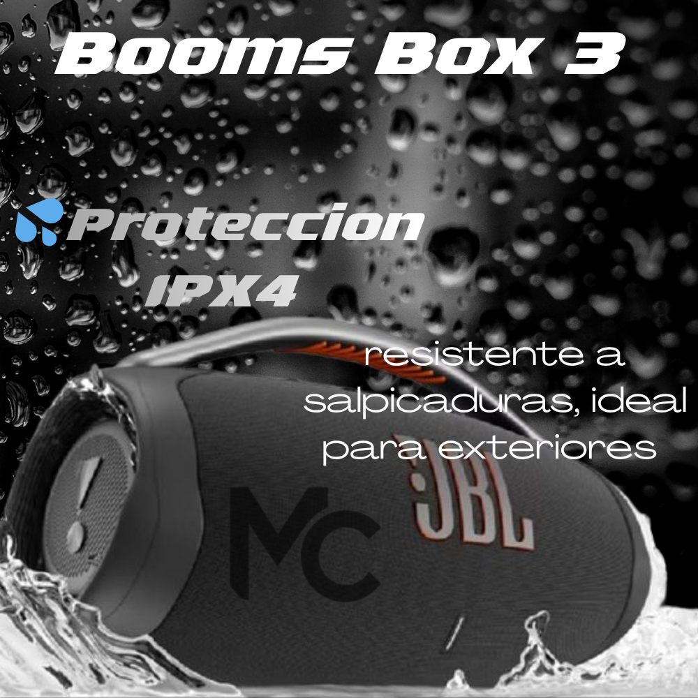 🔊 Parlante Booms Box 3