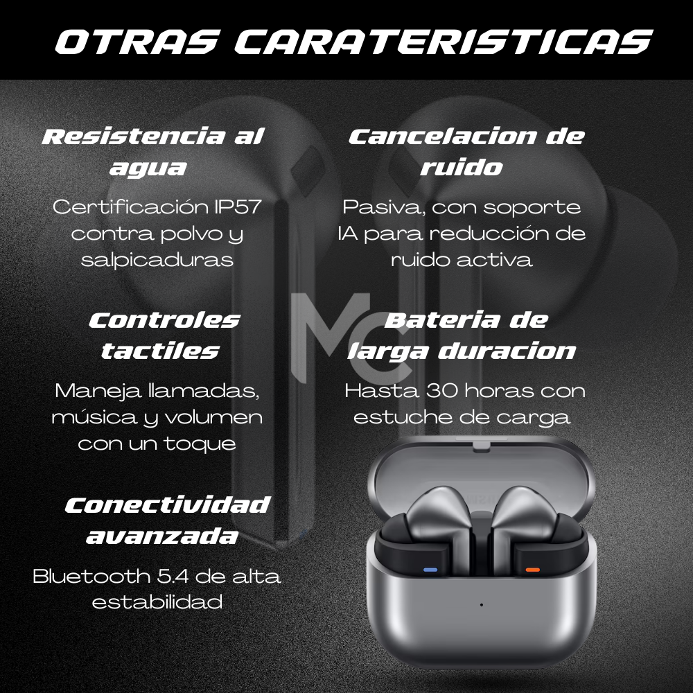 🎧 Galaxy Buds 3 Pro (SM-R630) – Inalámbricos True Wireless