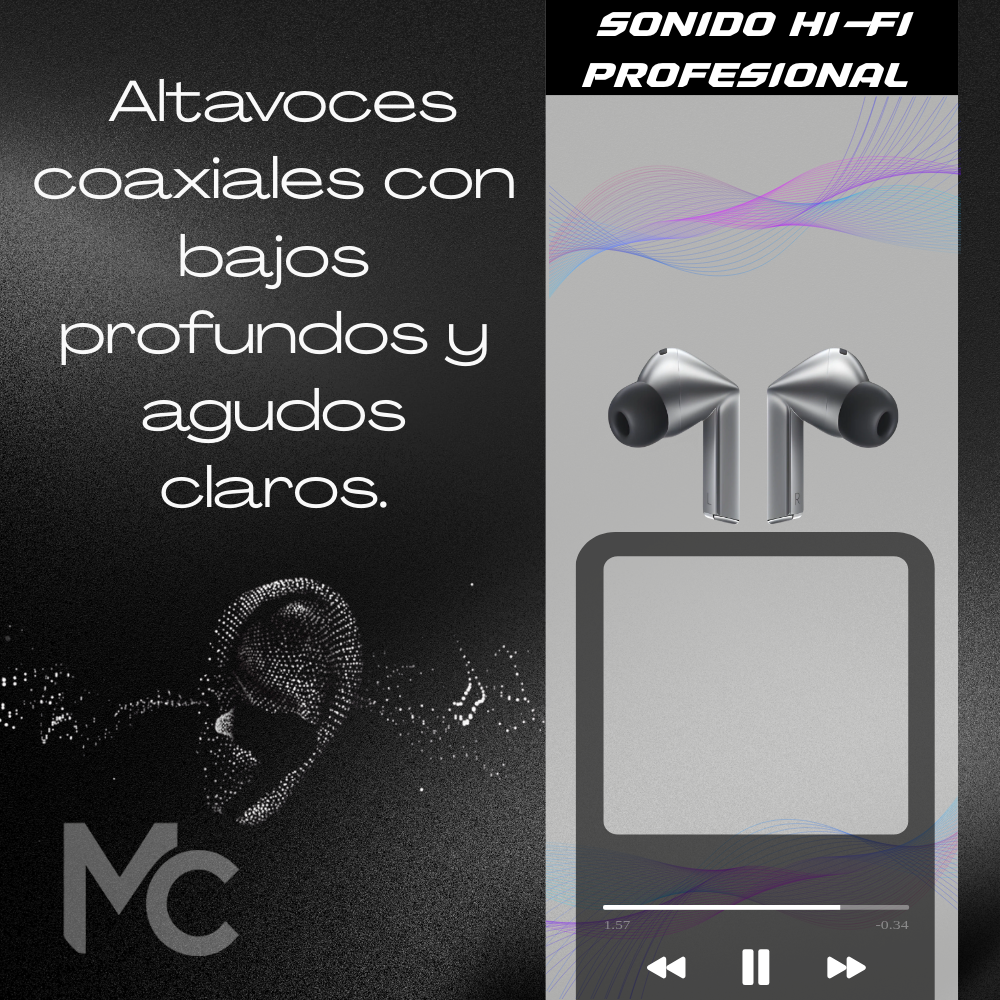 🎧 Galaxy Buds 3 Pro (SM-R630) – Inalámbricos True Wireless