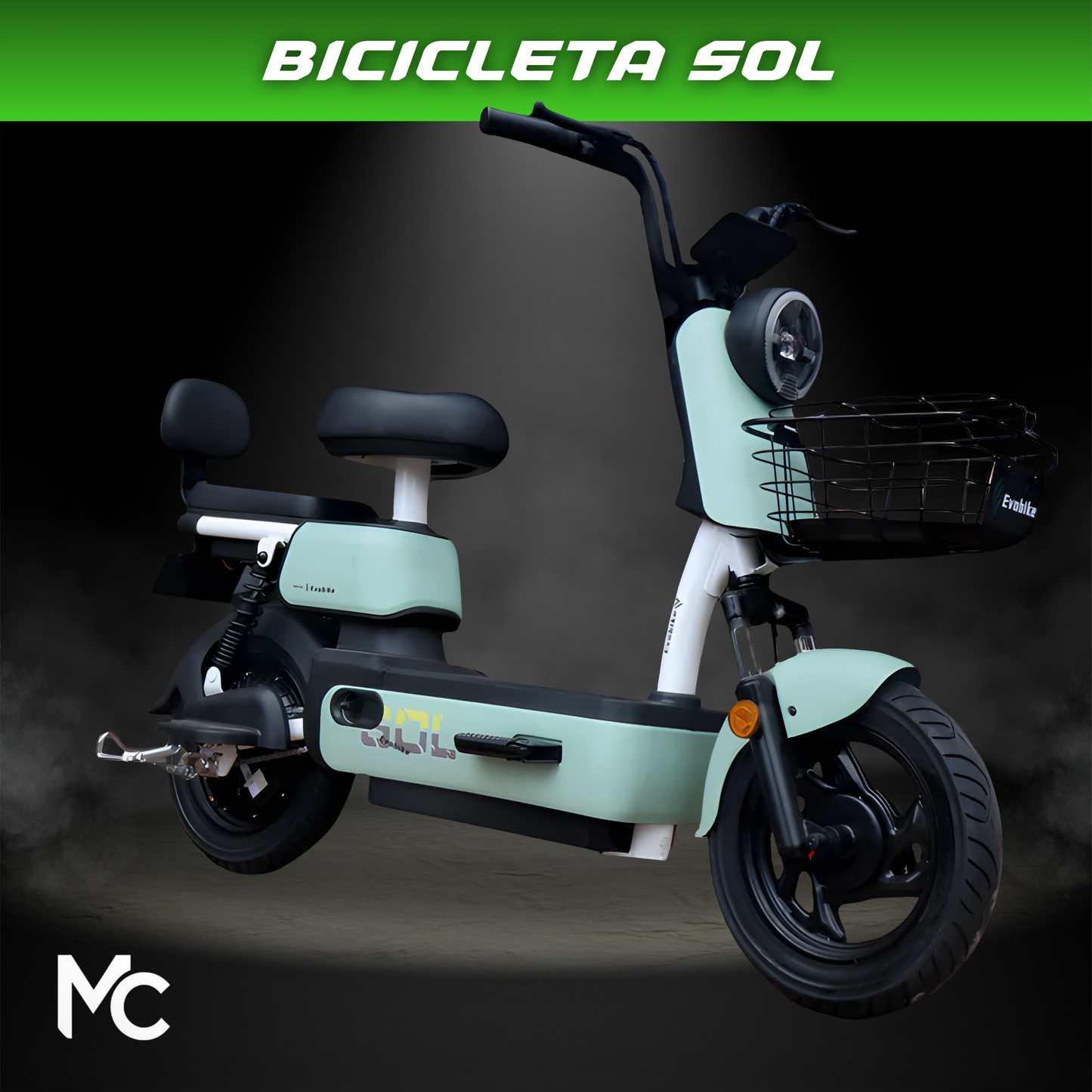 Bicicleta Eléctrica Sol⚡
